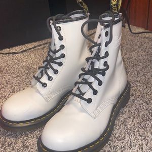 white doc martens